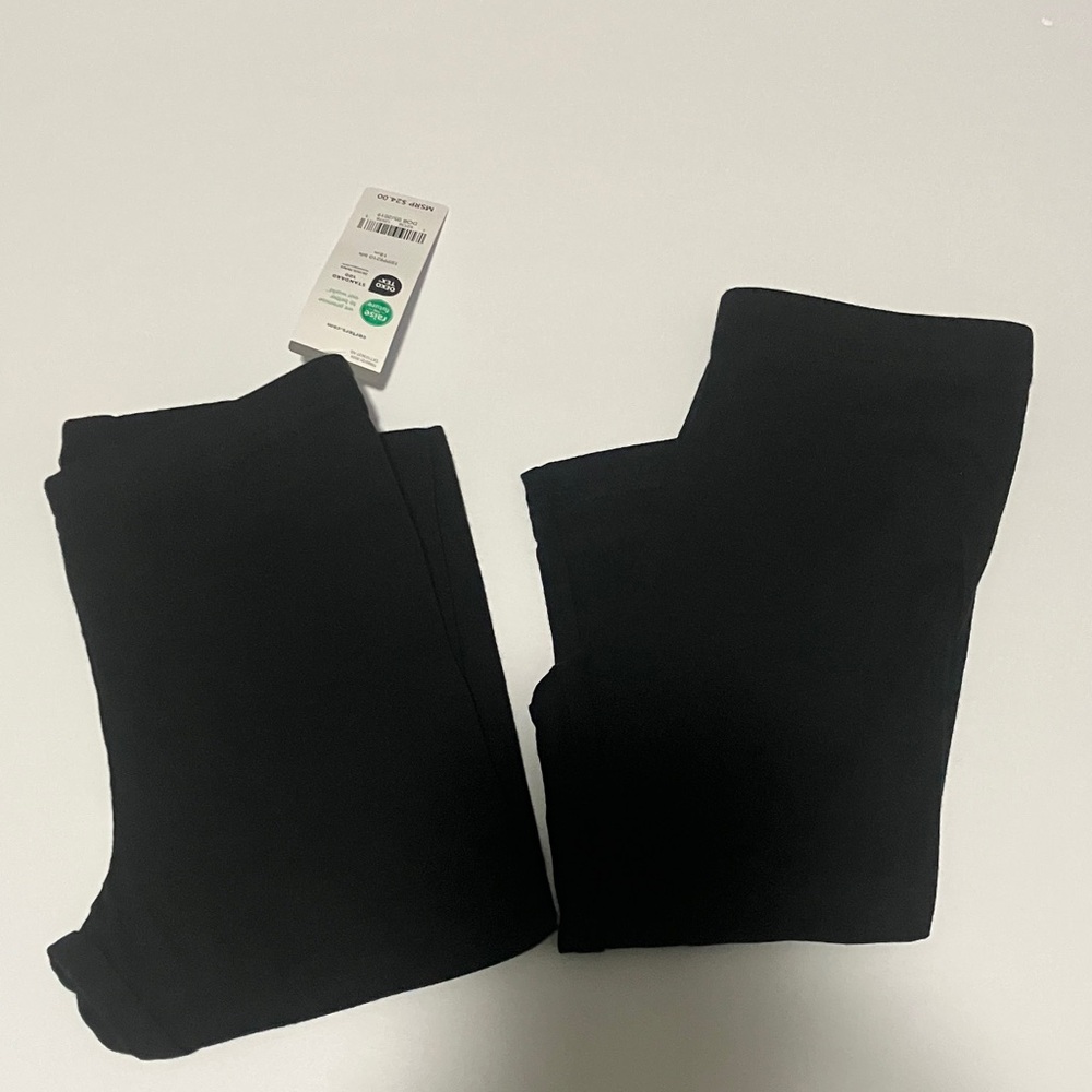 NWT Carters Baby Girl Leggings 18 Months Black